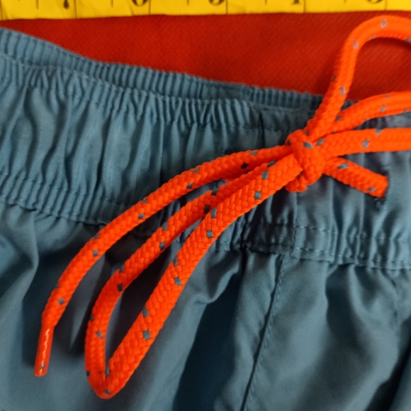 Old Navy Blue and Orange Swim Trunks - Picture 4 of 13